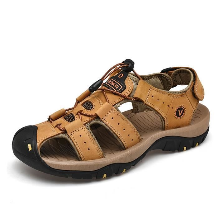 chaussure ete homme plate