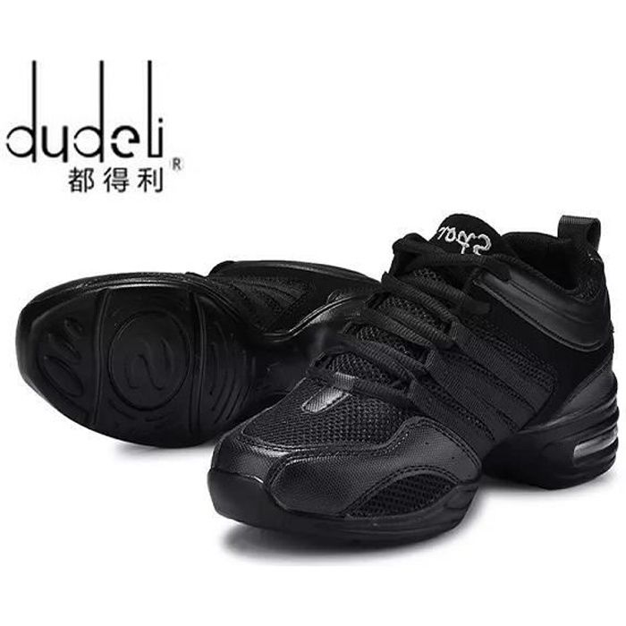 Chaussures de danse,Chaussures de danse pour femmes semelle extérieure souple femme souffle Jazz
