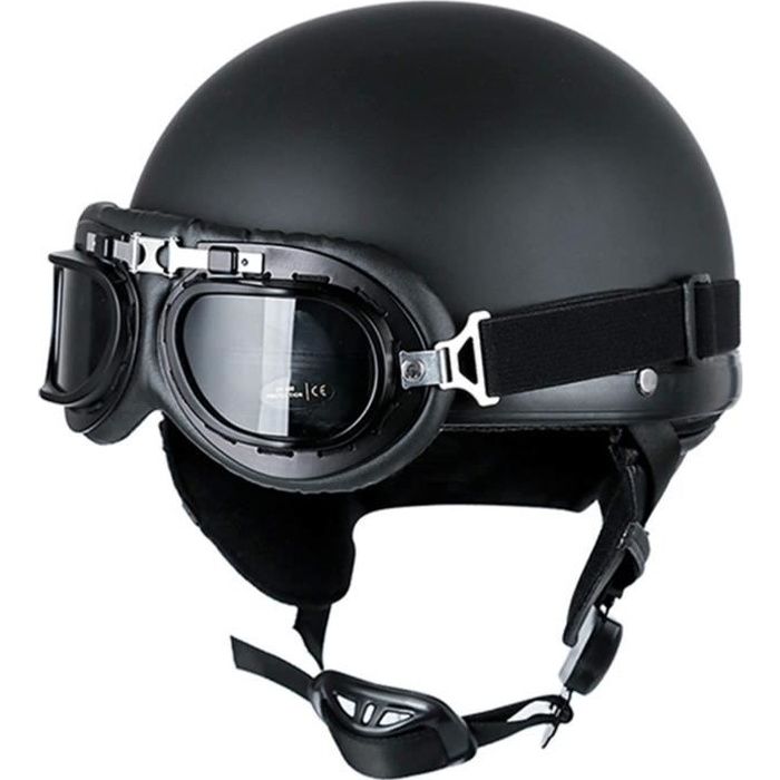 Lunettes Moto Rétro Vintage Anti-vent - Sport Vélo & Activités Outdoor