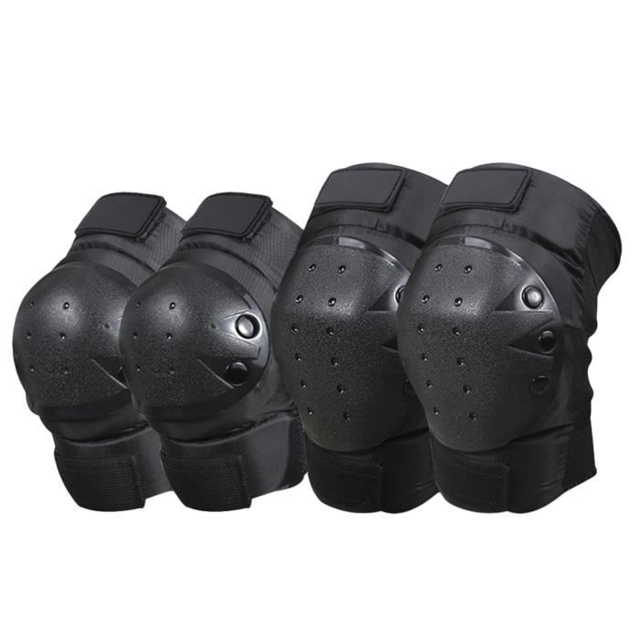 Kit Protection Genouillères/Coudières BSD1002 - 4 Pièces Pour VTT/Moto