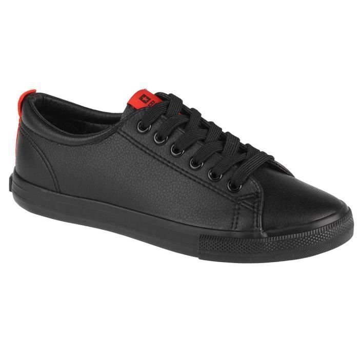 BIG STAR Chaussures Femme - BIG STAR - DD274687 - Cuir - Lacets - Noir