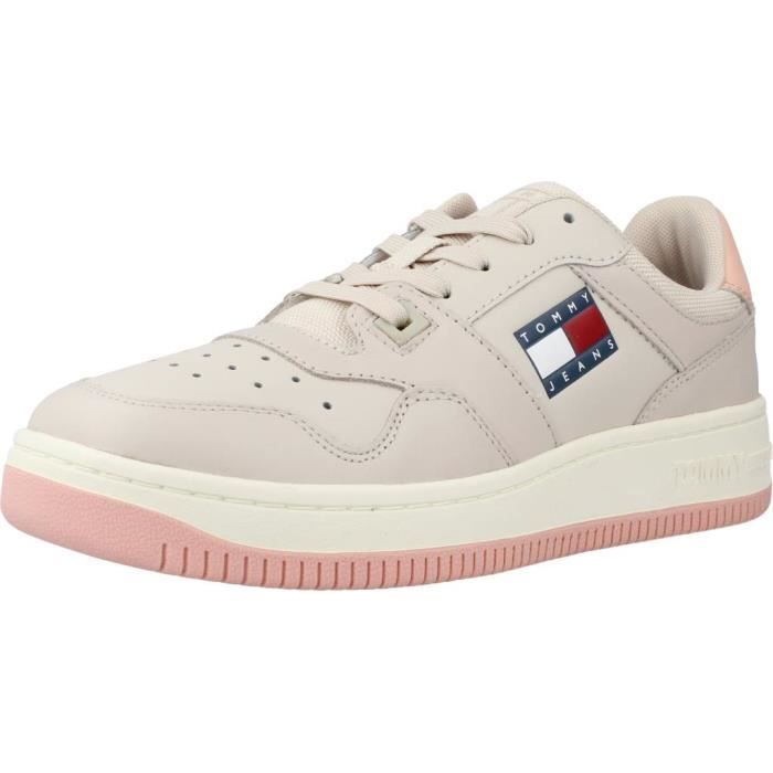 Tommy Jeans Basket Tommy jeans 118466 Beige 41 - TOMMY JEANS - Femme - Adulte - Lacets