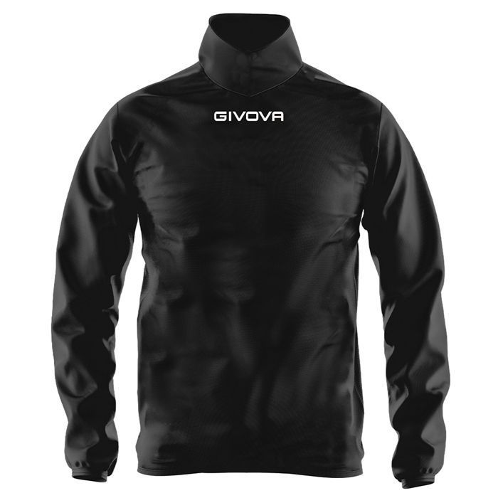 Veste imperméable col côtelé Givova - black