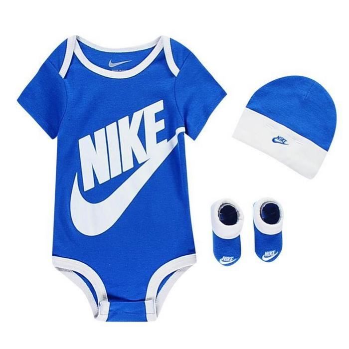 Ensemble vêtements Nike Bébé Bonnet et Chaussons Bleu Roi et Blanc -  Cdiscount Puériculture & Eveil bébé
