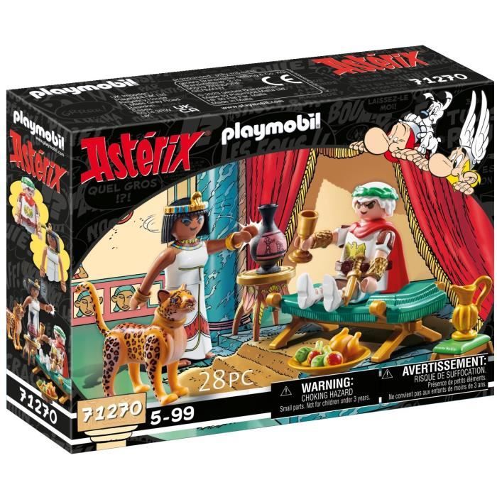 PLAYMOBIL 71270 César et Cléopâtre Astérix Personnages  Dès 5 ans