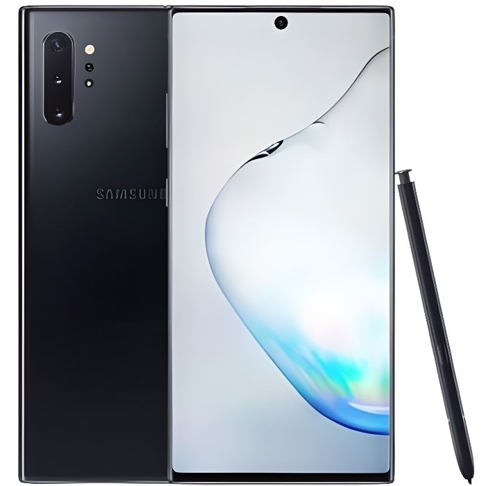 Vente Téléphone portable Samsung Galaxy Note10+ 256Go Noir pas cher Vente Téléphone portable Samsung Galaxy Note10+ 256Go Noir pas cher