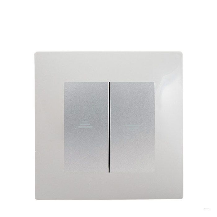 Interrupteur Volet Roulant Delta Viva + Plaque - vue 3