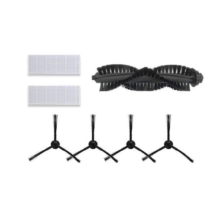 Kit daccessoires pour pi/èces daspirateur robot ILIFE A4s brosse principale Filtres Hepa Brosse lat/érale