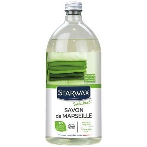 STARWAX Savon de marseille 1l Ecocert Soluvert