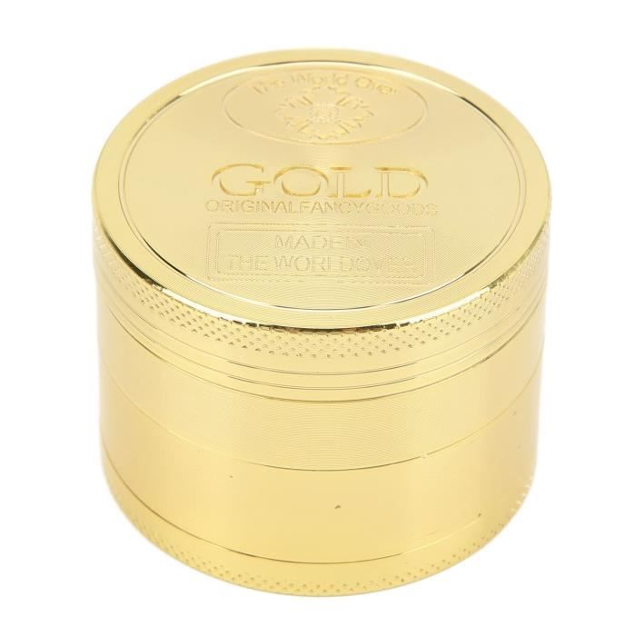 Grinder Moulin à Herbes, Grinder En Zinc Moulin à épice 55mm Moulin En