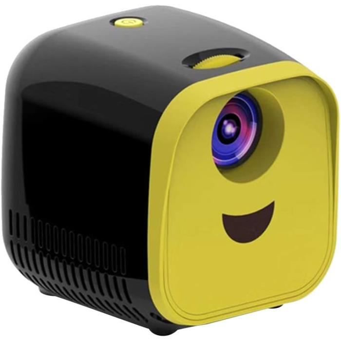 Mini Projecteur Portable HD 1080p - Compatible HDMI USB Smartphone, Correction Trapézoïdale, Haut-parleurs Intégrés, Pour Films Et Jeux