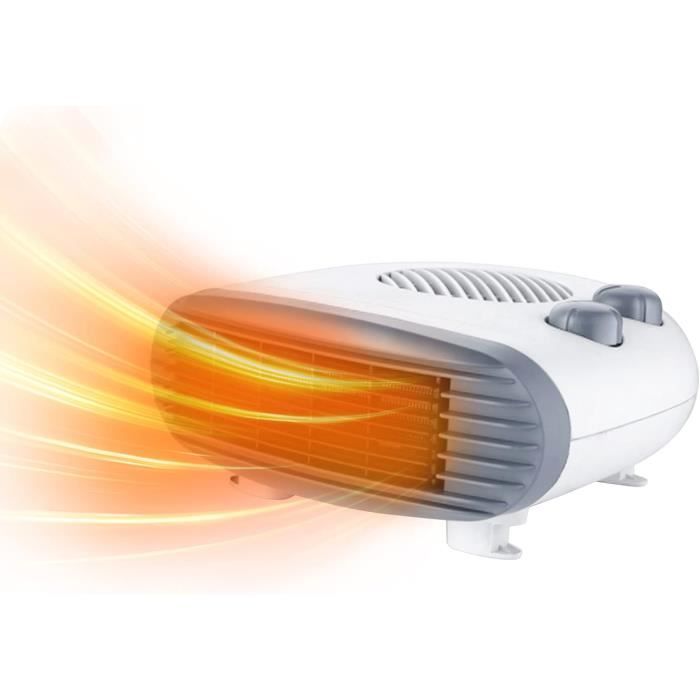 Radiateur Soufflant Taurus Gobi 2000W - Silencieux, Thermostat Réglable, Fonction Ventilation