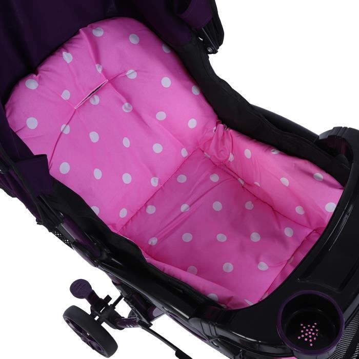 Coussin Rafraîchissant Pour Poussette - Tissu 600D, Dimensions 78x32 Cm - Antidérapant, Lavable, Pour Bébé été