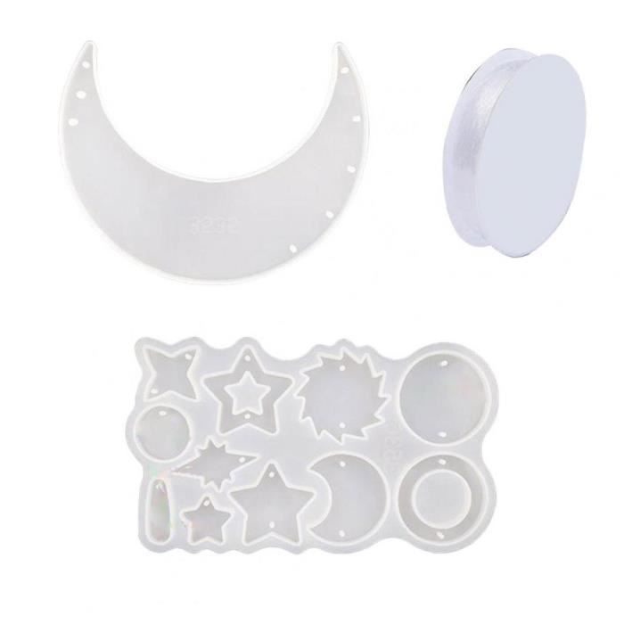 Moules en Silicone Noel, 2 Pièces Moule Silicone Bougie Noel, Moule à