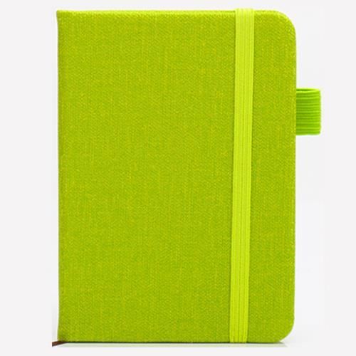 Carnet De Notes De Poche A7 Mini 7,5 X 11 Cm Cuir PU Avec Marque-Page Et Élastique - 2 Pièces