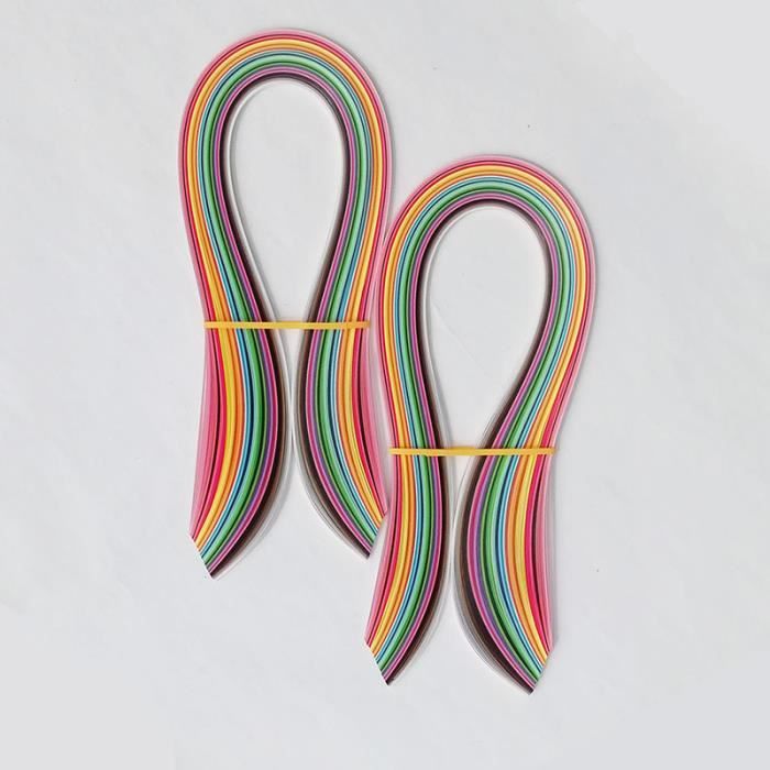 Bandes De Papier Pour Quilling 5 Mm - Rose Pêche, 120 Pièces De 53,3 Cm