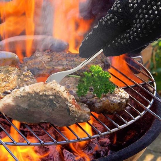 GIFT TOWER Gants Cuisine Anti-chaleur Anti-dérapant Protection pour Cuisine  Barbecue - Cdiscount Maison