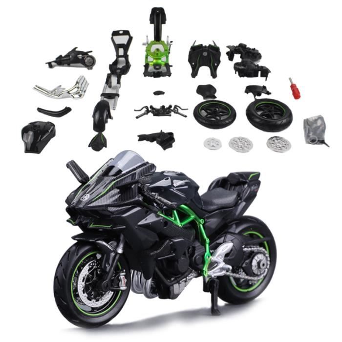 Modèle réduit de moto - MAISTO - Kawasaki ZX-10R '10 - Vert - Intérieur Modèle réduit de moto - MAISTO - Kawasaki ZX-10R '10 - Vert - Intérieur