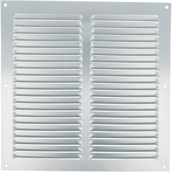 Grille de ventilation carrée en Aluminium | Grilles d'aération pour ...