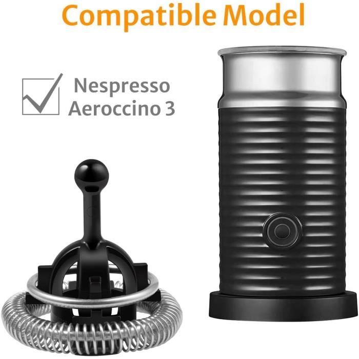 AJW-Lot de 2 fouets pour mousseur à lait Nespresso Aeroccino 3[461] -  Cdiscount Electroménager