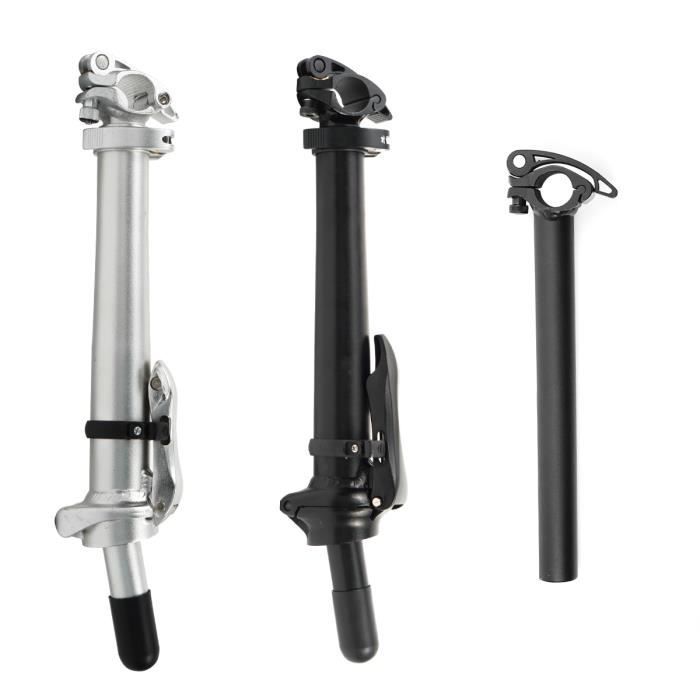 Potence de velo Tige de guidon de velo pliant reglable CNC pieces de tige de velo electrique pliant Type sliver Cdiscount Sport