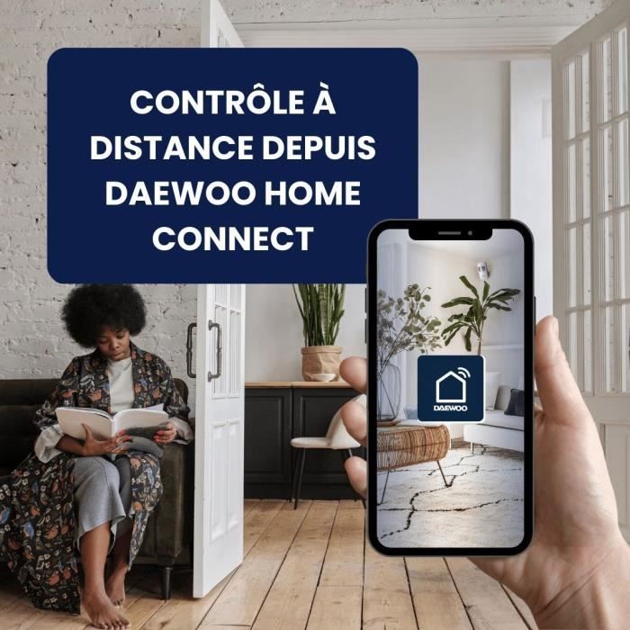 DAEWOO Pack Alarme Wifi / GSM - Modèle Protection+ Livré Avec 13