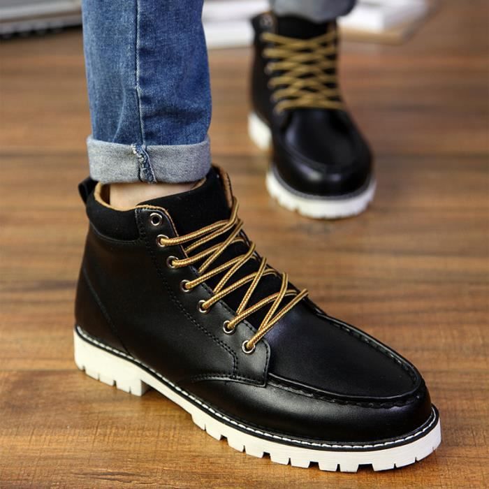 Chaussures homme Bottes hiver Bottes courtes Chaussures tanches