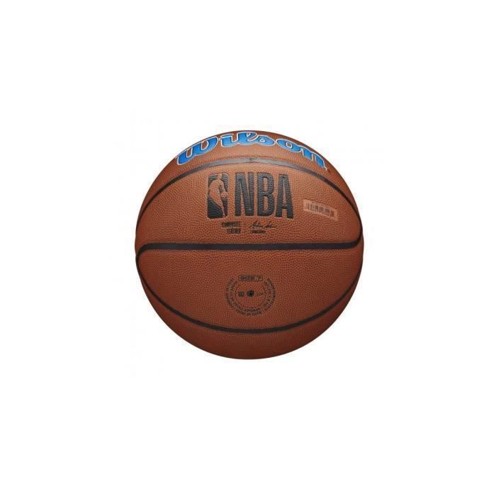 Ballon De Basket Wilson Evolution 295 – Cuir Composite, Taille 7, Orange, Pour Jeu En Salle
