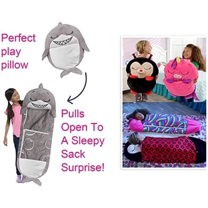 Happy Nappers - Peluche et sac de couchage - Licorne Shimmer. Colour
