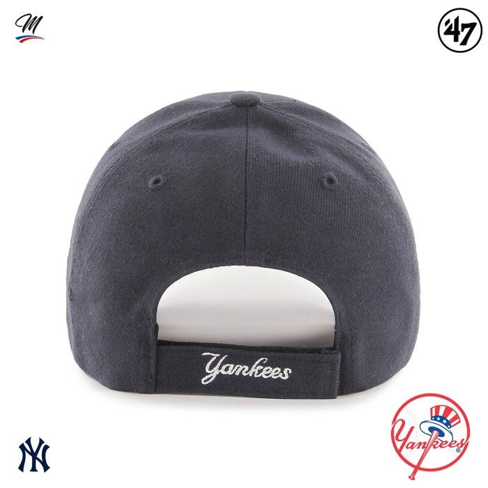 Casquette New York Yankees Bleue - Taille Unique, Réglable, Légère, Neuf Avec Défauts