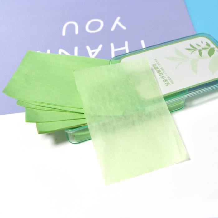 OEDO Feuille absorbante d'huile de parfum de Rose 90 pièces-boîte papier  absorbant pour soins du visage et de la peau blanchimen - Cdiscount Au  quotidien