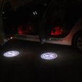 4pcs LED de porte de voiture Projecteur laser Logo Esprit, Lumière, Ombre pour vw VW Golf EOS Tiguan  a1114-3