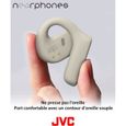 JVC Nearphones, Ecouteurs True Wireless, Design Oreilles Libres, Water Proof (IPX4)-3