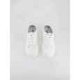 Chaussures basses toile blanches pour femme Lina White Le Temps des Cerises - look classique et confortable-3