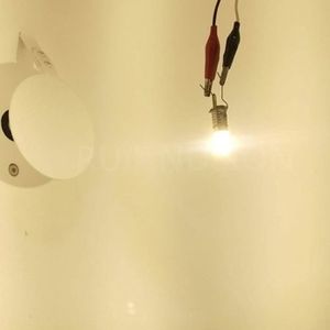 Ampoule Incandescente 0,45W - Douille E10, 4,5V DC, 100mA - Pour Indicateur, Torche