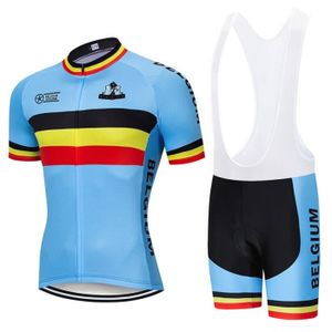 Maillot vélo manches courtes Orbea bleu