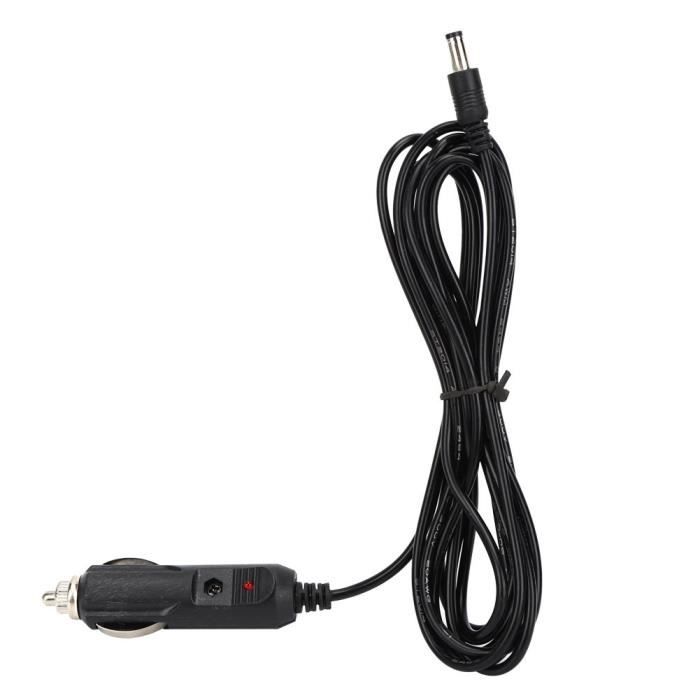 2pcs Chargeur allume cigare voiture - Double USB 2,1Ah (Câble