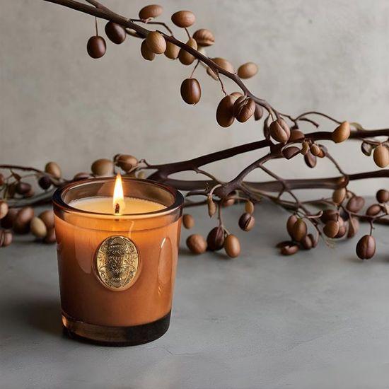 M&SENSE Tomates Cerises Bougie Parfumée Grande Bougie de Soja à 2 Mèches|12.7oz 360g de cire de Soja Naturelle|70 Heures de Combustion|Bougies Cadeaux pour Femmes|Bougie Decorative