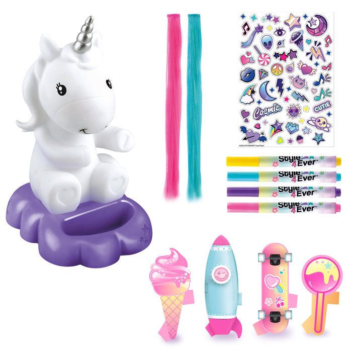 Kit Créatif Licorne Pour Filles 3-10 Ans – Peinture, Château 3D, Diamants, Activité Manuelle Cadeau