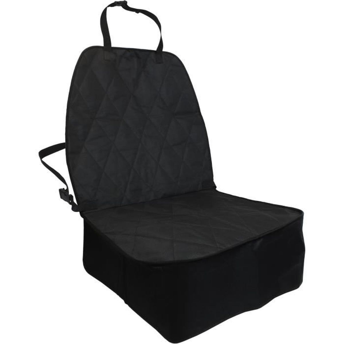 Housse De Siège Voiture Pour Chien - Fond Rigide, Ailes Latérales Amovibles, Imperméable - Jusqu'à 150 Kg