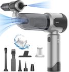 HOUSE OF HARLOW 1960 20000Pa Aspirateur sans fil, 4 en 1 Aspirateur de voiture portable, USB C Mini aspirateur puissant pour voiture, maison