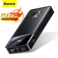 Baseus PD20W Power Bank 20000mAh chargeur rapide Portable batterie externe 20000 Powerbank pour tout les Smartphone iPhone Xiaomi