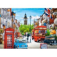 Puzzle Londres - CASTORLAND - 1500 pièces - Thème Voyage et cartes