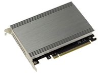 Carte contrôleur M2 PCIe 3.0 x16 pour 4 SSD M.2 NVMe M Key avec radiateur aluminium