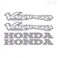 4 stickers VARADERO – GRIS CLAIR – sticker HONDA 125 1000 XL V - HON414