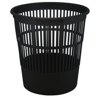 Waytex 931070 poubelle, corbeille papier 16 litres noir