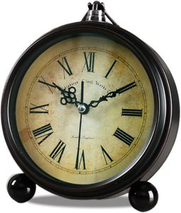Horloges de table/bureau - Pendulette de voyage - Néoclassique - Laiton