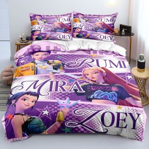 Housse De Couette Jumeaux Pottery Barn Violette Et Blanche - Coton Motif Glands