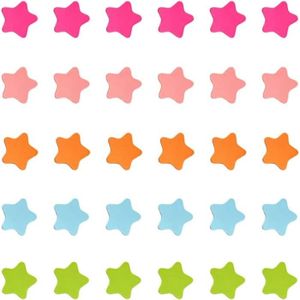 AIMANTS - MAGNETS Lot De 120 Aimants Colorés En Forme D'Étoiles Pour