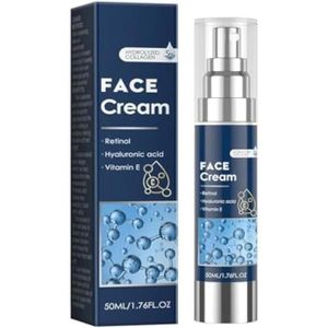 HYDRATANT VISAGE Crème hydratante pour le visage 6 en 1 pour hommes, 6 In 1 Particle Face Cream For Men, crème pour le visage anti-âge pour hommes